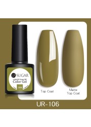 ur sugar 7.5ml gel nail polish nail color soak off uv gel varnish semi permanent uv gel nail art varnish base top coat