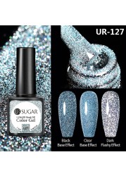 UR SUGAR 7.5ml Disco Reflective Cat Magnetic Gel Nail Polish Auroras Iridescent Glitter Sequins Soak Off Nails Art UV Varnish