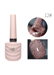 10ml Colorful Diamond Nail Gel Polish Holographic Auroras Glitter Soak Off UV Semi Permanent Varnish Gel Nail Art Gel TSLM1