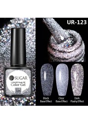 UR SUGAR 7.5ml Glitter Reflective Gel Nail Polish Manicure Nail Art Semi Permanent UV LED Nail Polish Lamp