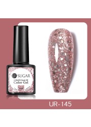 UR SUGAR 7.5ml Glitter Reflective Gel Nail Polish Manicure Nail Art Semi Permanent UV LED Nail Polish Lamp