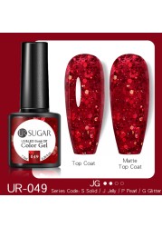 UR SUGAR 7.5ml Glitter Reflective Gel Nail Polish Manicure Nail Art Semi Permanent UV LED Nail Polish Lamp