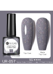 UR SUGAR 7.5ml Glitter Reflective Gel Nail Polish Manicure Nail Art Semi Permanent UV LED Nail Polish Lamp