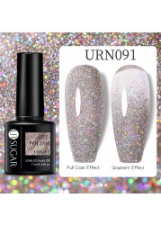 UR SUGAR 7.5ml Glitter Reflective Gel Nail Polish Manicure Nail Art Semi Permanent UV LED Nail Polish Lamp