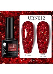 UR SUGAR 7.5ml Glitter Reflective Gel Nail Polish Manicure Nail Art Semi Permanent UV LED Nail Polish Lamp