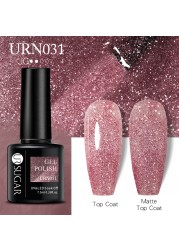 UR SUGAR Glitter Nail Gel Polish Color Glitter Sequins Shiny Gel Base Long Lasting Nail Art Varnish