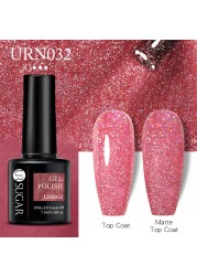 UR SUGAR Glitter Nail Gel Polish Color Glitter Sequins Shiny Gel Base Long Lasting Nail Art Varnish