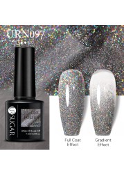 UR SUGAR Glitter Nail Gel Polish Color Glitter Sequins Shiny Gel Base Long Lasting Nail Art Varnish