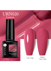 UR SUGAR 7.5ml Milky White Gel Nail Polish Clear Pink Gel Nail Extension Tips Soak Off Led UV Gel Varnish