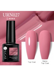 UR SUGAR 7.5ml Milky White Gel Nail Polish Clear Pink Gel Nail Extension Tips Soak Off Led UV Gel Varnish