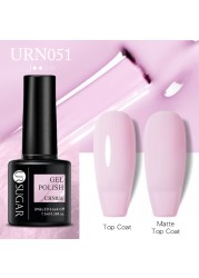 UR SUGAR 7.5ml Milky White Gel Nail Polish Clear Pink Gel Nail Extension Tips Soak Off Led UV Gel Varnish