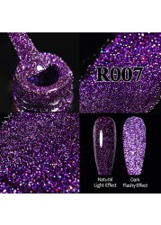 UR SUGAR Glitter Reflective Gel Nail Polish Shiny Rose Red Twilight UV LED Gel Varnish Soak Off Nail Gel Nails for Manicure