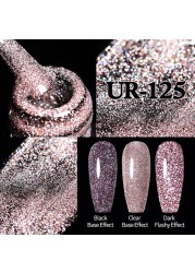 UR SUGAR Glitter Reflective Gel Nail Polish Shiny Rose Red Twilight UV LED Gel Varnish Soak Off Nail Gel Nails for Manicure