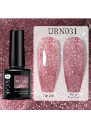 UR SUGAR Glitter Reflective Gel Nail Polish Shiny Rose Red Twilight UV LED Gel Varnish Soak Off Nail Gel Nails for Manicure