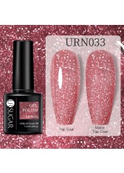 UR SUGAR Glitter Reflective Gel Nail Polish Shiny Rose Red Twilight UV LED Gel Varnish Soak Off Nail Gel Nails for Manicure