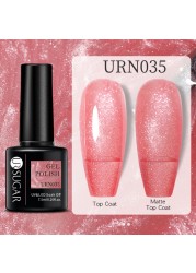 UR SUGAR Glitter Reflective Gel Nail Polish Shiny Rose Red Twilight UV LED Gel Varnish Soak Off Nail Gel Nails for Manicure