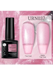 UR SUGAR Glitter Reflective Gel Nail Polish Shiny Rose Red Twilight UV LED Gel Varnish Soak Off Nail Gel Nails for Manicure