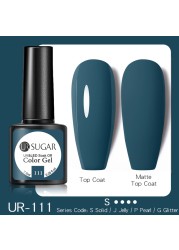 UR SUGAR 7.5ml Blue Purple Dark Color Gel Nail Polish Long Lasting Hybrid for Base MatteTop Coat Soak Off UV LED Nail Art Gel