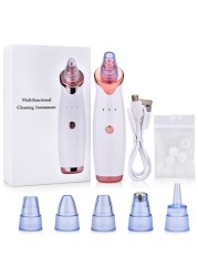 Electric Blackhead Remover Acne Point Vacuum Cleaner USB Set Pore Cleaner Acne Pimple Extraction Tool