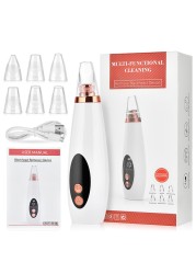 Electric Blackhead Remover Acne Point Vacuum Cleaner USB Set Pore Cleaner Acne Pimple Extraction Tool