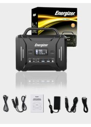 Energizer Portable Power Station 300W / 320Wh Solar Generator Fast Charging by LiFePO4 External Batteries Emergency PPS320