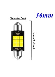 جديد اكليل 31 مللي متر 36 مللي متر 39 مللي متر 41 مللي متر LED لمبة C5W C10W C3W السوبر مشرق مصباح لسقف السيارة في Canbus السيارات الداخلية مصابيح القراءة الأبيض 12V