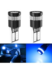 Canbus W5W T10 LED Car Light, Interior Light, Dome Light, White Light, Red, Orange, Blue, 4pcs, 12V