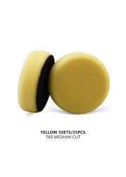 (Wholesale 1 set and 5 sets) SPTA 1 inch 2 inch 3 inch polishing pad set pad wool waxing sponge car polish buffing pad