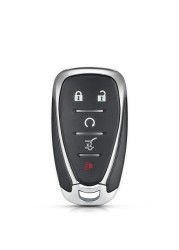 KEYYOU Smart Remote Key Case For Chevrolet Chevy Camaro Cruze Malibu 2016 2017 2018 2019 2020 2/3/4/5 Buttons