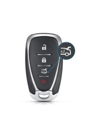 KEYYOU Smart Remote Key Case For Chevrolet Chevy Camaro Cruze Malibu 2016 2017 2018 2019 2020 2/3/4/5 Buttons