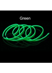 Car Interior EL Wire Ambient LED Flex RGB Strip Auto Flexible Atmosphere Nino Soft Tube USB Lamp Light Strip Rope Sticker Lamp