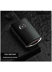 Mazda 3 CX30 CX5 CX82019 2020 2021 car applique-alloy key protection key cover shell keychain ring protective car accessories