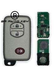 2/3 Button For Toyota Land Cruiser Prado 2010+ Keyless Go Smart Remote Key B74EA P1 98 4D-67 FCCID Chip 89904-60A50 F433