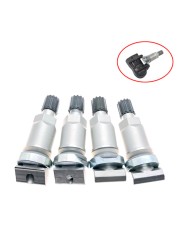 4pcs TPMS Tire Pressure Sensor Valve Metal Rubber Valves All Cars for Mercedes Audi Land Rover Volkswagen Patrol Buick Ford