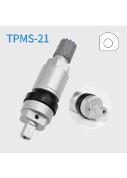 4pcs TPMS Tire Pressure Sensor Valve Metal Rubber Valves All Cars for Mercedes Audi Land Rover Volkswagen Patrol Buick Ford