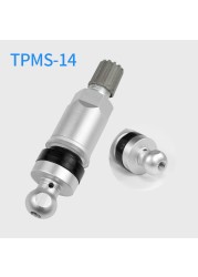 4pcs TPMS Tire Pressure Sensor Valve Metal Rubber Valves All Cars for Mercedes Audi Land Rover Volkswagen Patrol Buick Ford