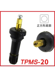 4pcs TPMS Tire Pressure Sensor Valve Metal Rubber Valves All Cars for Mercedes Audi Land Rover Volkswagen Patrol Buick Ford