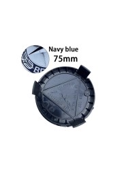 20pcs 75mm Black Blue Wheel Center Cap Hub Cover Emblem Badge Emblem for Mercedes-Benz W205 W204 W212 A1714000025 Car Accessories