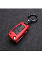 Carbon Fiber Silicon Flip Car Key Cover Case Cover Protector For Audi A1 A3 A4 A6 TT Allroad Q3 Q7 R8 S6 SQ5 RS4 2018 Keychain