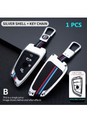 Zinc Alloy Car Key Case Cover Shell Protector for BMW X1 X3 X4 X5 F15 X6 F16 G30 7 Series G11 F48 F39 520 525 f30 118i 218i 320i