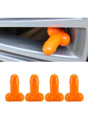 AUTCOAT Prank Valve Stem Caps, Universal Car Tire Valve Caps, Tire Cover Flare Stem Cap, Fits Cars, Trucks, Motorcycles