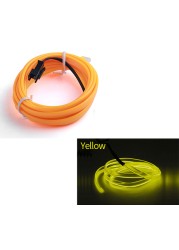 USB LED Strip Car Interior Atmosphere Light Neon EL Decoration Light Strip for Car Dashboard Ambient Lamp Wire Room Night Lamp