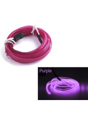 USB LED Strip Car Interior Atmosphere Light Neon EL Decoration Light Strip for Car Dashboard Ambient Lamp Wire Room Night Lamp