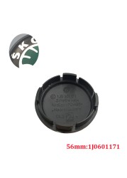 60pcs/lot 56mm 60mm 65mm Black Green Car Wheel Hub Center Caps Cover For Skoda Octavia Fabia Superb Rapid Yeti 5JA6011511A