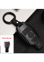 Car Key Case Cover Protector Covers Accessories For Mercedes Benz E C Class W204 W212 W176 GLC CLA GLA Car Styling