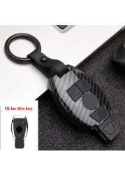 Car Key Case Cover Protector Covers Accessories For Mercedes Benz E C Class W204 W212 W176 GLC CLA GLA Car Styling