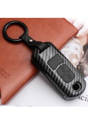 2020 Silicon Carbon Fiber Car Key Cover For Mazda 2 3 5 6 2017 CX-4 CX-5 CX-7 CX-9 CX-3 CX 5 Auto Smart Remote Protective Case