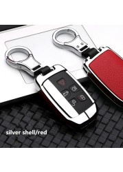 Zinc Alloy Key Case Shell New CarKey Cover Set for Land Rover Range Rover Sport Evoque Freelander2 for Jaguar XF XJ XJL XE C-X16