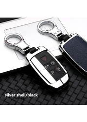 Zinc Alloy Key Case Shell New CarKey Cover Set for Land Rover Range Rover Sport Evoque Freelander2 for Jaguar XF XJ XJL XE C-X16