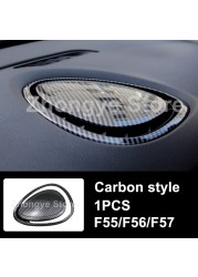 Modified Style Carbon Fiber Car Interior Stickers For Mini One Cooper S JCW Clubman F54 F55 F56 F57 F60 Countryman Accessories